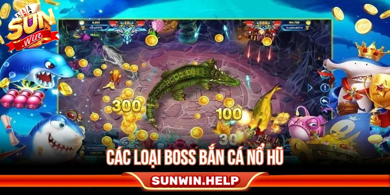Bắn Cá Nổ Hũ Khác Gì Bắn Cá Thường? Lưu Ý Khi Chơi Các loại cá Boss hấp dẫn được người chơi ưa săn bắn