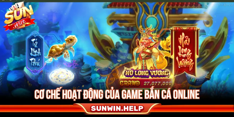 Cơ chế hoạt động của game bắn cá online
