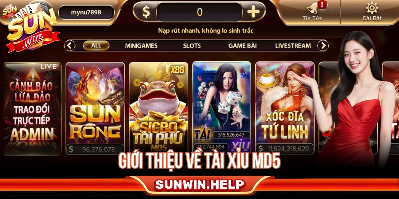 Giới thiệu về tài xỉu MD5