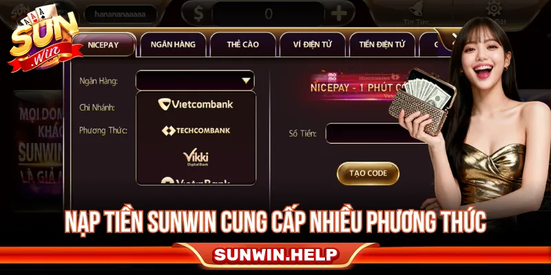 Hướng dẫn nạp tiền trải nghiệm trò chơi hiệu quả
