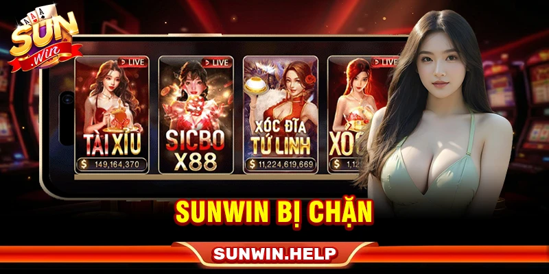 sunwin bị chặn