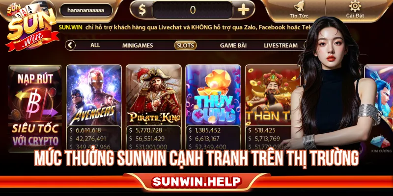 Tỷ lệ thưởng đưa ra cạnh tranh tăng lợi nhuận lớn